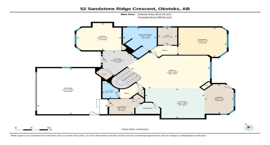 Main Level - Wide Footprint