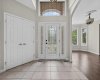 Bright Entry with High Ceiling