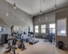 Gym facilities in the complex