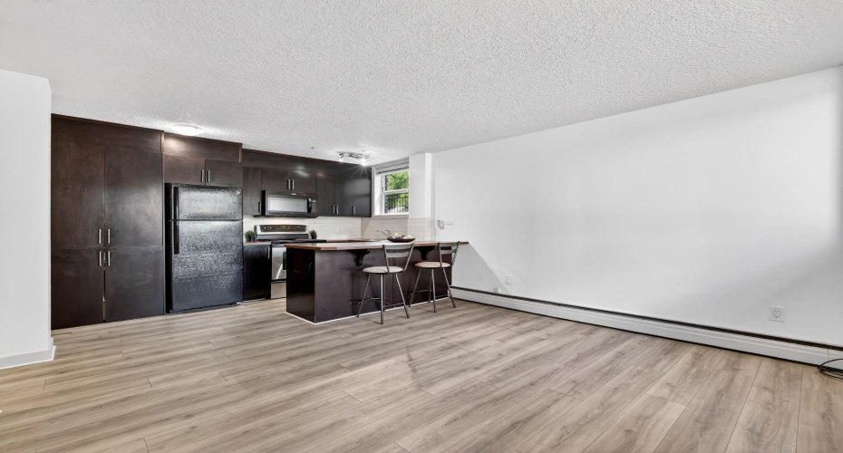 LVP flooring throughout with additional included for future fixes if needed!