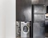 In-suite, space saving, European style washer/dryer combo