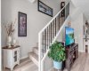 Lighted stairs