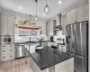 Upgraded kitchen
