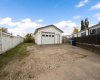 Large detached garage with infloor heat