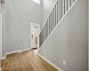 Impressive open-to-below foyer - the home is under construction, so images are of a similar build for illustration purposes.