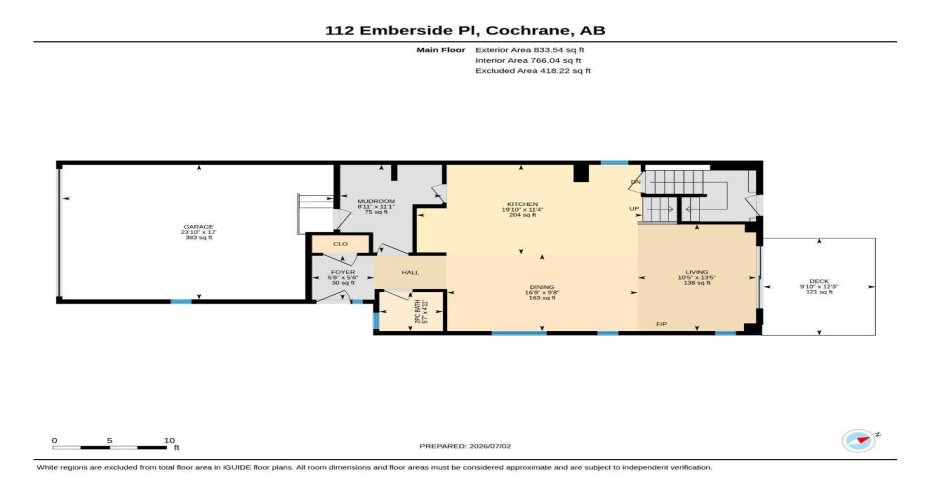112 Emberside Place, Cochrane, Alberta T4C 3A8, 4 Bedrooms Bedrooms, ,4 BathroomsBathrooms,Residential,For Sale,Emberside,A2325257