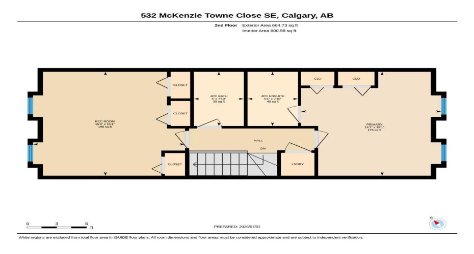 532 Mckenzie Towne Close, Calgary, Alberta T2Z 1A8, 2 Bedrooms Bedrooms, ,3 BathroomsBathrooms,Residential,For Sale,Mckenzie Towne,A2325387