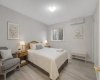 Virtually staged bedroom