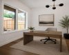 Office (virtually staged)