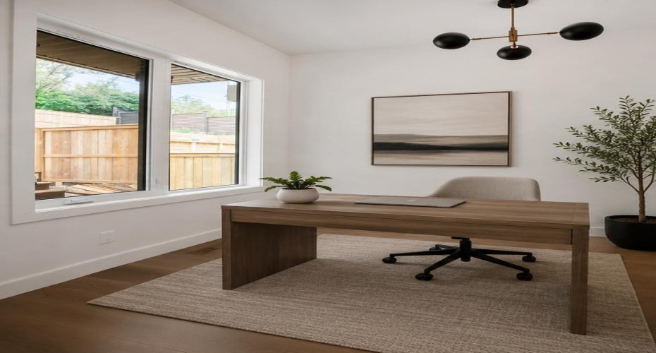 Office (virtually staged)