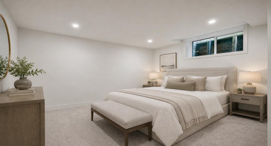Basement Bedroom