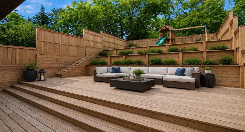 Backyard (virtual staging)