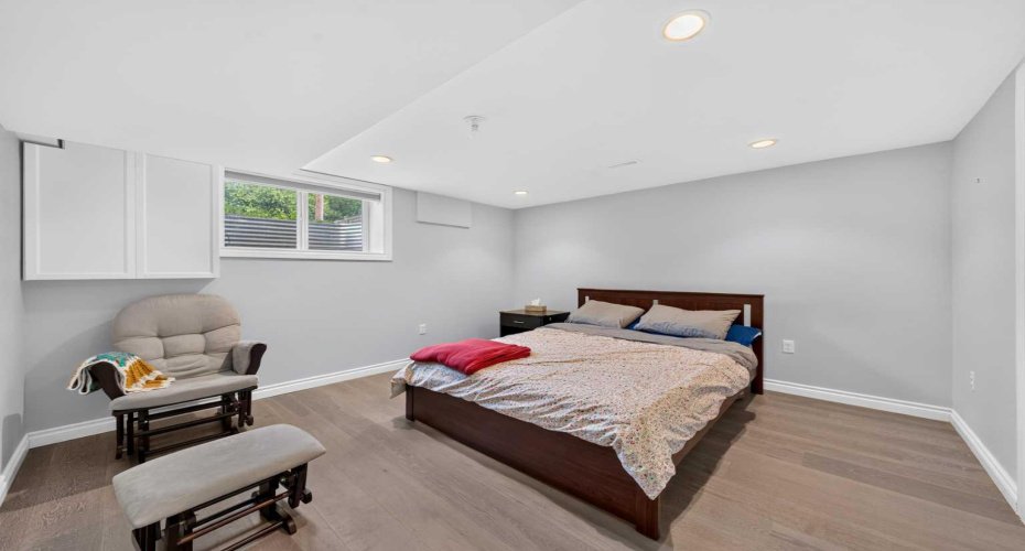 4th bedroom in the basement