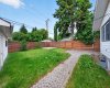 private back yard with a deck and patio