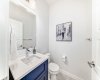 Main floor powder room