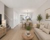 Photo virtually staged to showcase the main floor with furniture