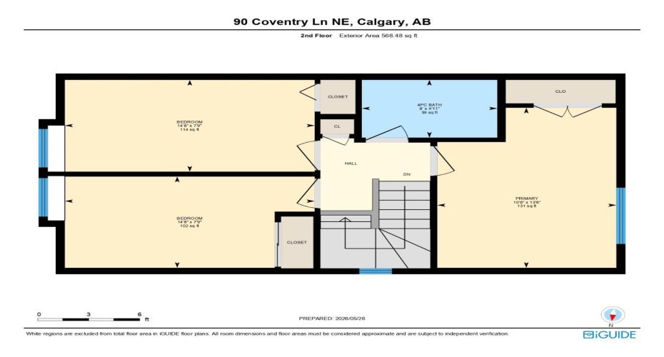 90 Coventry Lane, Calgary, Alberta T3K4G4, 3 Bedrooms Bedrooms, ,2 BathroomsBathrooms,Residential,For Sale,Coventry,A2314767