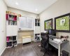 Main floor office or computer room