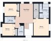 Upper Level Living Area: Spacious upstairs living area offering a comfortable and functional living space, well-suited for family use, relaxation, and everyday living.