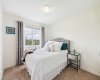 Spacious upstairs Bedroom 2 featuring a large closet and plenty of storage.