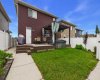 Additional Backyard View: Poured concrete patio and composite deck thoughtfully constructed around the hot tub, creating an inviting outdoor entertaining area. The existing hot tub is included in as-is condition and can be easily removed or replaced if desired.