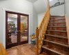 French doors to Family Rm