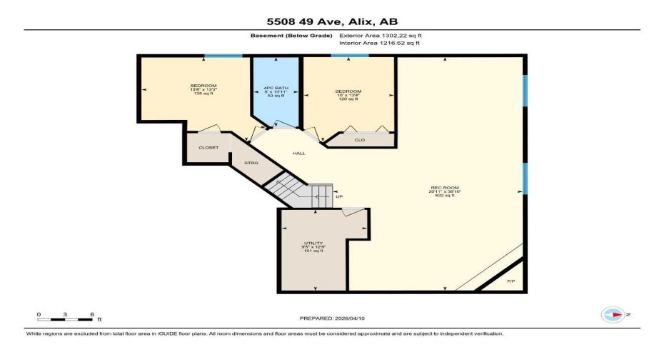 5508 49 Avenue, Alix, Alberta T0C 0B0, 4 Bedrooms Bedrooms, ,3 BathroomsBathrooms,Residential,For Sale,49,A2301189