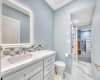 Jack & Jill Bathroom between Bed #3 & Bed #4