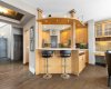 Uniquely Rounded Details on Custom Millwork & Quartz