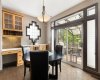 Built-In Desk and Hutch in Custom Millwork & Quartz