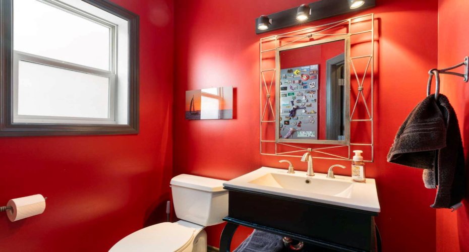1/2 Bath on the Main Floor