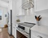 Induction cook top with convection oven!