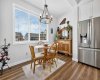 Large dining nook with room for your hutch