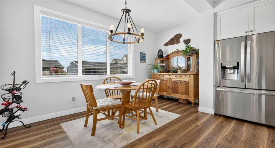 Large dining nook with room for your hutch