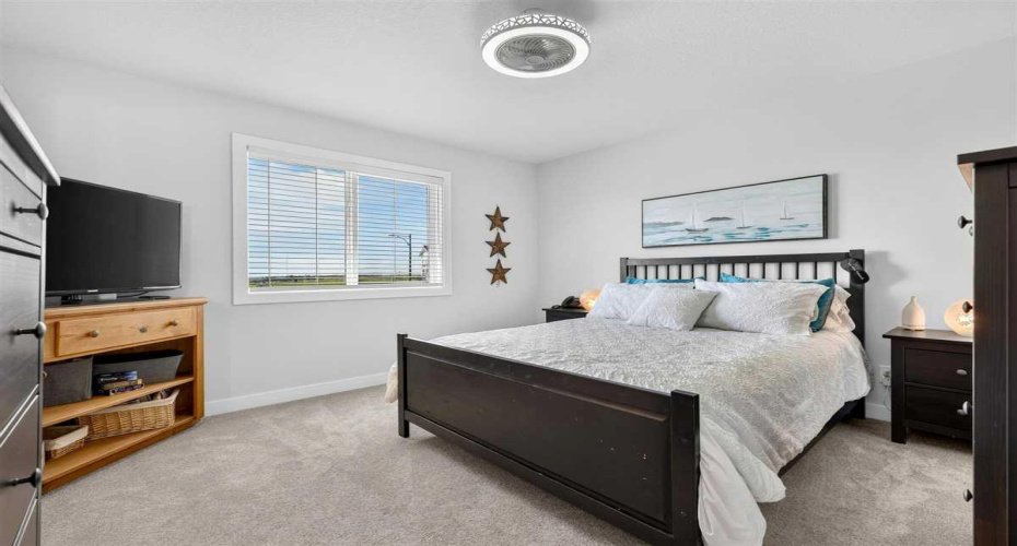 Primary Bedroom will easily fit king size bed