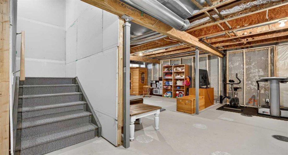 Basement staircase