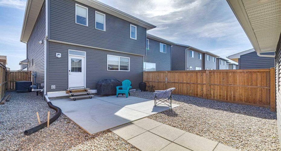 Large patio