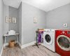 Basement Laundry