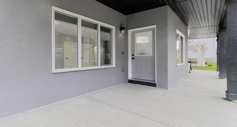 Basement Exterior Entry View