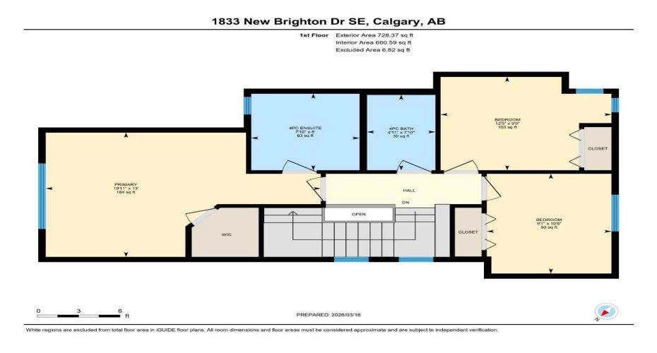 1833 New Brighton Drive, Calgary, Alberta T2Z 4N8, 4 Bedroom Bedrooms, 0 ,4 BathroomBathrooms,Residential,For Sale,New Brighton,0,A2294121
