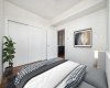 Virtually staged 2nd bedroom