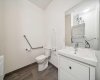 Large half bath