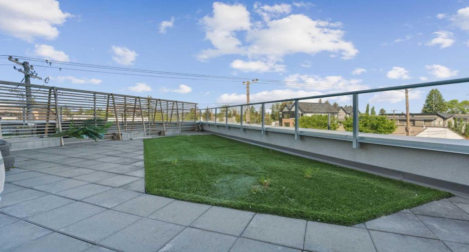 Just a portion of the patio