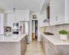 Gourmet kitchen