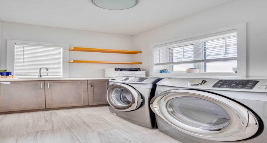 Upstairs laundry