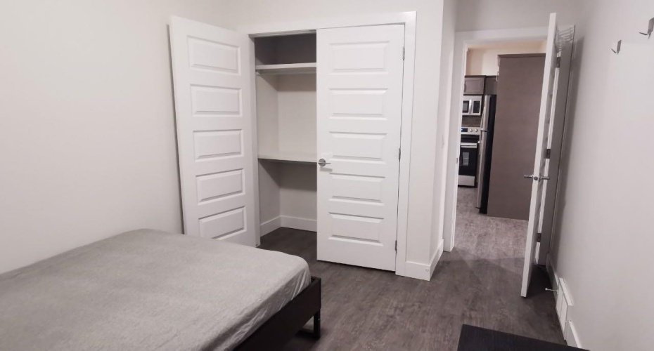 Basement bedroom