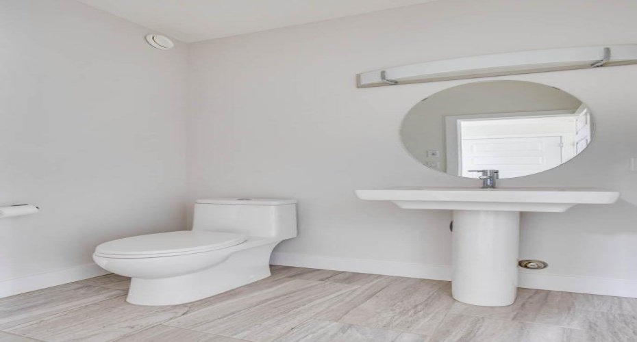 2 pc powder room on main floor