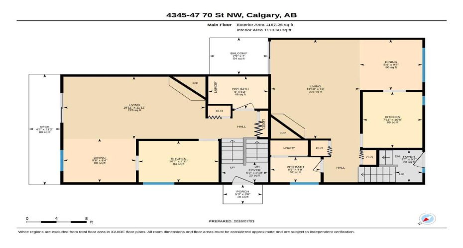 4347 70 Street, Calgary, Alberta T3B2K4, 3 Bedroom Bedrooms, 0 ,2 BathroomBathrooms,Residential,For Sale,70,0,A2326727