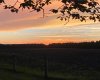 The end of a beautiful day at the lake