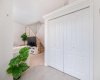 Foyer with big coat closet
